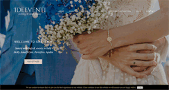 Desktop Screenshot of ideeventi.com